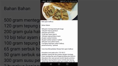 Check spelling or type a new query. Aneka Resepi kek lapis - YouTube