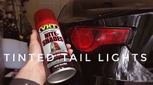 How to Tint FRS Tail Lights Red! - YouTube