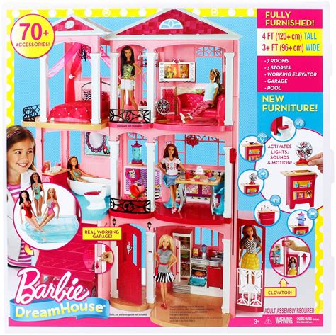 No dejes de regalar los mejores juguetes para niños y pide los tuyos ya mismo.¡encuentra lo mejor de la juguetería en ripley! Barbie Dreamhouse, casa de muñecas (Mattel FFY84) - Tienda ...