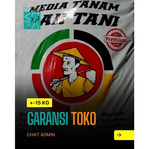 Jual Media Tanam Pak Tani Premium Kg Kemasan Besar Siap Pakai