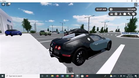 2007 Bugatti Veyron In Roblox Greenville Youtube
