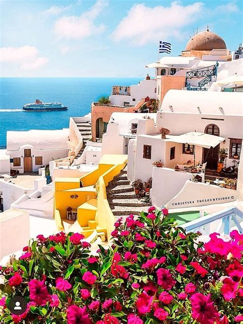 Oia Santorini Greece 💙🇬🇷 Greece Travel Inspiration Travel