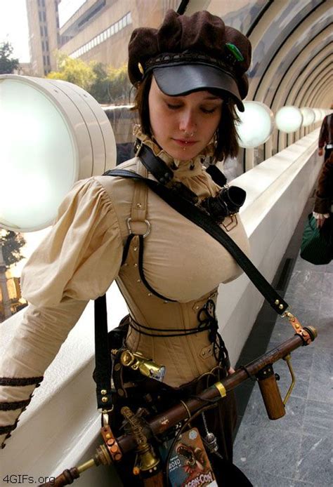 6 Mind Blowing Ways To Wear Your Steampunk Goggles Sexy Steampunk Steampunk Couture