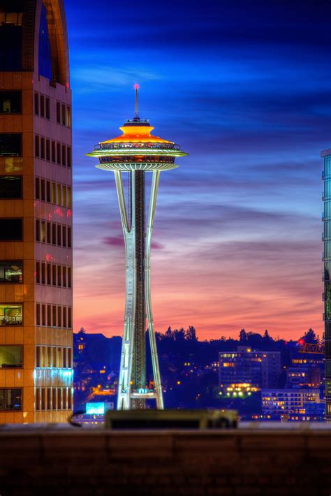 Amazing Places About Usa Space Needle Seattle Washington