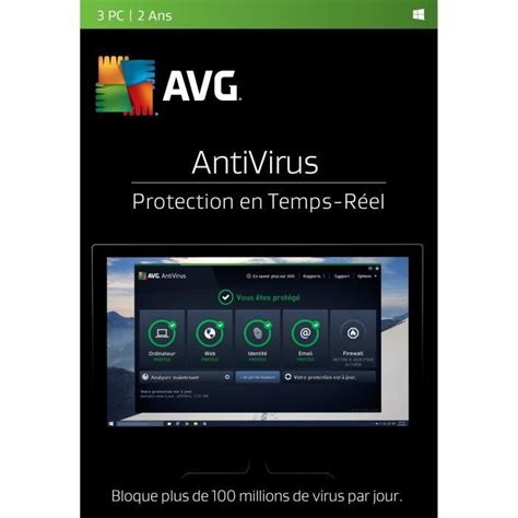 Avg antivirus pro for android™ tablet. AVG AntiVirus (3 PC - 2 Ans) Pas Cher | Sewan