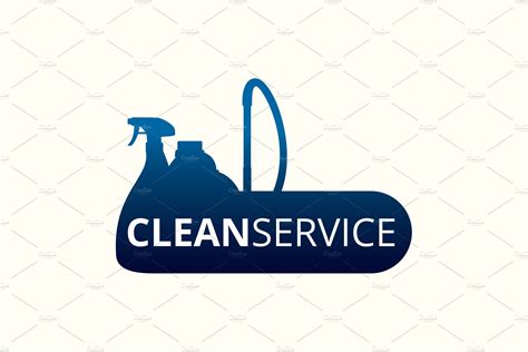 Clean Services Logo Logo Templates Creative Market