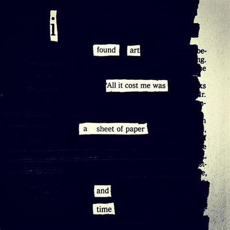 15 Beautiful Blackout Poems That Give A New Meaning To Reading Between The Lines Artofit