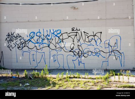 Gang Graffiti Esl Stands For East Side Locos Coyote Is The Tag Name
