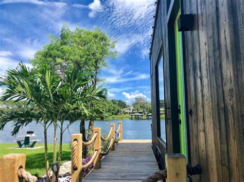 The View Waterfront Tiny House à Orlando Airbnb Tiny House Hotel