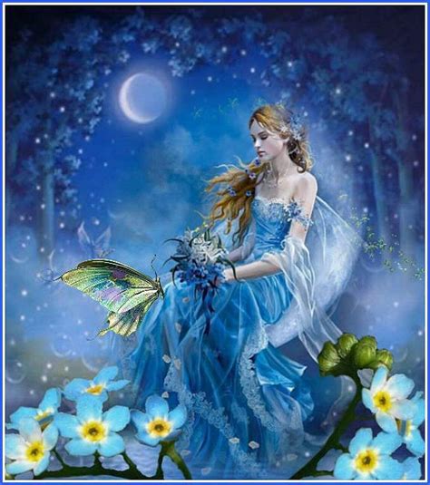 Images Féerie Moon Fairy Fairy Angel Angel Art Fantasy Fairy
