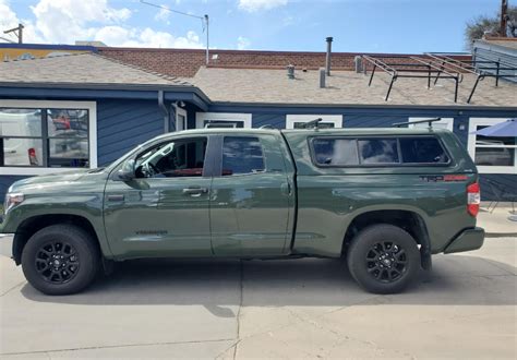2021 Tundra Are Cx Hd Army Green Suburban Toppers