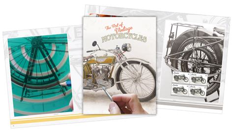 Mike Harbar And The Art Of Vintage Motorcycles Australia Post