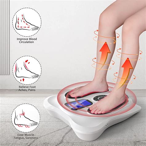 Creliver Foot Circulation Plus Ems And Tens Foot Nerve Muscle Massager Electric Foot Stimulator