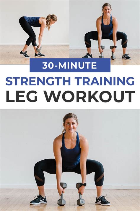 30 Minute Leg Workout At Home Video Nourish Move Love