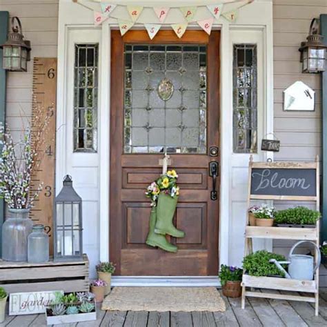 30 Inspiring Ideas To Freshen Up Your Front Porch For Spring Spring