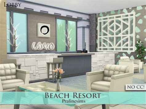 The Sims Resource Beach Resort By Pralinesims Sims Resource Beach