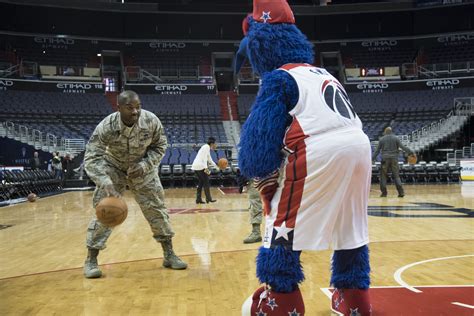 So if you don't want people whispering, man, that guy. Wizards salute military > Joint Base Andrews > News