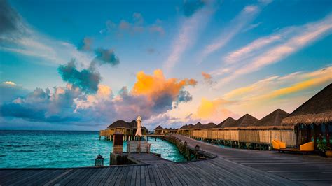 Resort Sea Sunset Wallpapers Hd Desktop And Mobile