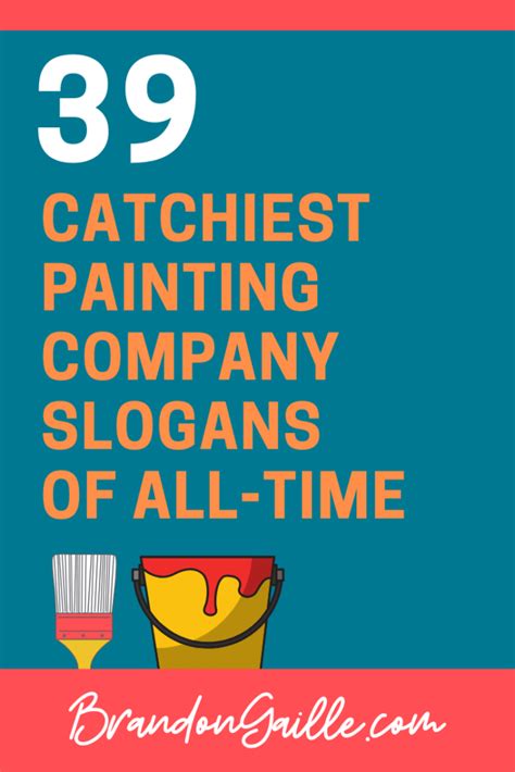 39 Catchy Painting Company Slogans And Taglines