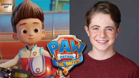 Paw Patrol The Movie Behind The Voice Cast Ages Youtube