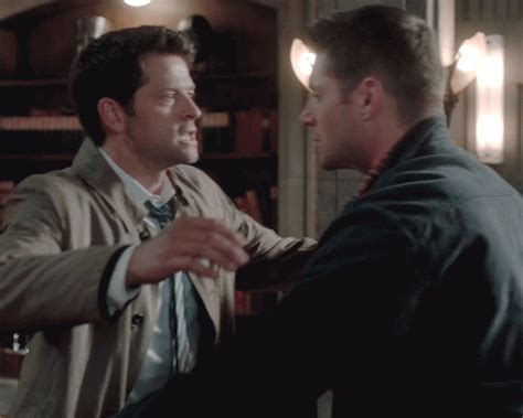 Supernatural Season 12 Keep Calm And Carry On Dean And Cas Hug Destiel Supernatural