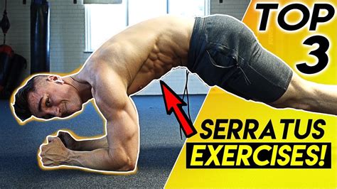 Top 3 Serratus Exercises For Shredded Abs Youtube