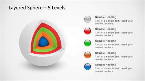 Segmented 3d Sphere Diagrams For Powerpoint Slidemodel