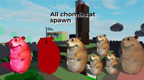 How To Find Every Chomik In The Spawn Roblox Find The Chomiks Youtube