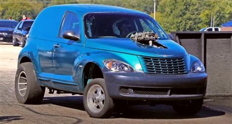 Wicked Blown 440 Chrysler Pt Cruiser Budget Build Hot Cars