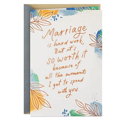 Hallmark Anniversary Card For Husband Or Wife Worth It 5rzb1523