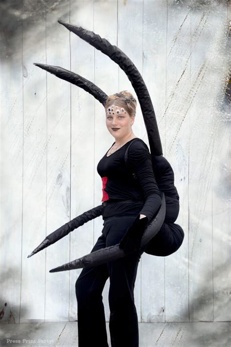 Black Widow Spider Costume Women
