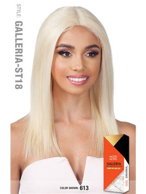 Model Model Galleria Collection 100 Human Hair Lace Front Wig St18 Hair Stop And Shop