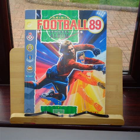 Very Rare Panini 1989 Football Sticker Album Soccer Includes Etsy In