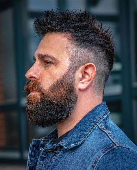 Hairstyles For Men With Beards Hairstyleonpoint