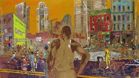 Streets Of Harlem Leroy Neiman Art Paintings For Sale West Art