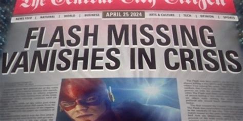 Crisis On Infinite Earths Flash Missing Vanishes In Crisis