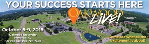 Oakwood University cordially invites potential students to Oakwood Live! (formerly known as ...