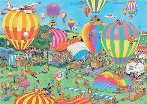 Jan Van Haasteren 19052 The Balloon Festival Jigsaw Puzzle 1000 Piece 2