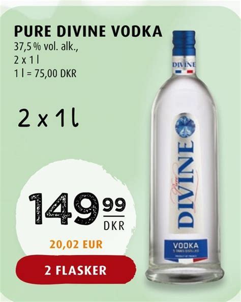 Pure Divine Vodka Tilbud Hos Scandinavian Park