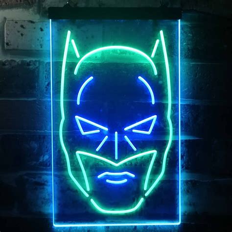 Batman Face Led Neon Sign Neon Sign Led Sign Shop Whats Your Sign