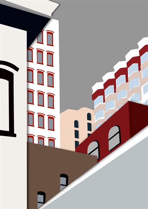 NYC, illustration Mathilde Crétier | Cityscapes | Kreativ