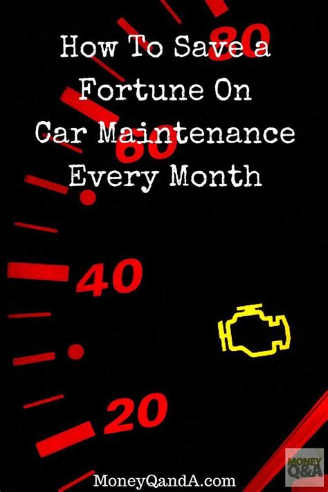 How To Easily Save Money On Car Maintenance Every Month When It Comes