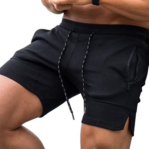 Coofandy Mens Gym Workout Shorts Weightlifting Squatting Short 01