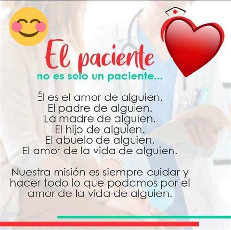 pin by vida♾salud enfermera verónica on paciente frases