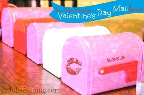 How To Personalize Valentines Day Mailboxes Personalized Mailbox