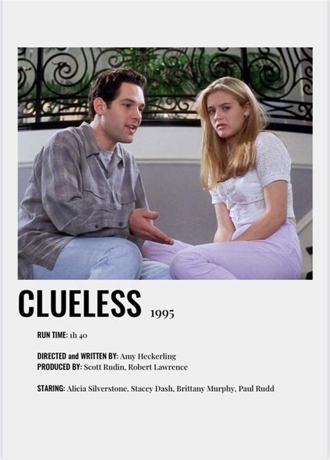 Clueless Movie Poster Remake Clueless Movie Film Posters Minimalist