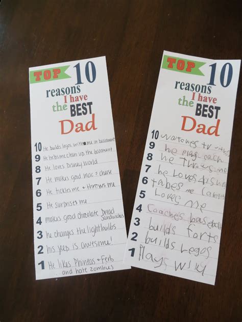 Two Magical Moms Top 10 Reasons I Have The Best Dad