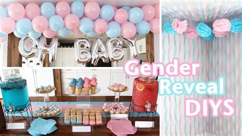 Check out our diy gender reveal selection for the very best in unique or custom, handmade pieces from our shops. GENDER REVEAL PARTY DIYS | Decorations & Food With Easy ...