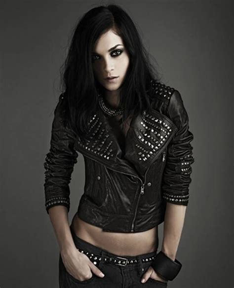 Black Fashion Fashion Metal Girl Fashion Black Metal Girl