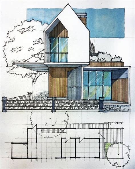 Desenho De Arquitetura Architecture Sketchbook Architecture